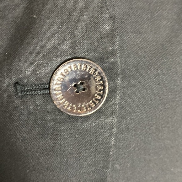 Ted Baker Working Title black wool blend one button blazer jacket - Picture 3 of 6